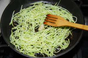 Кабачковые спагетти
